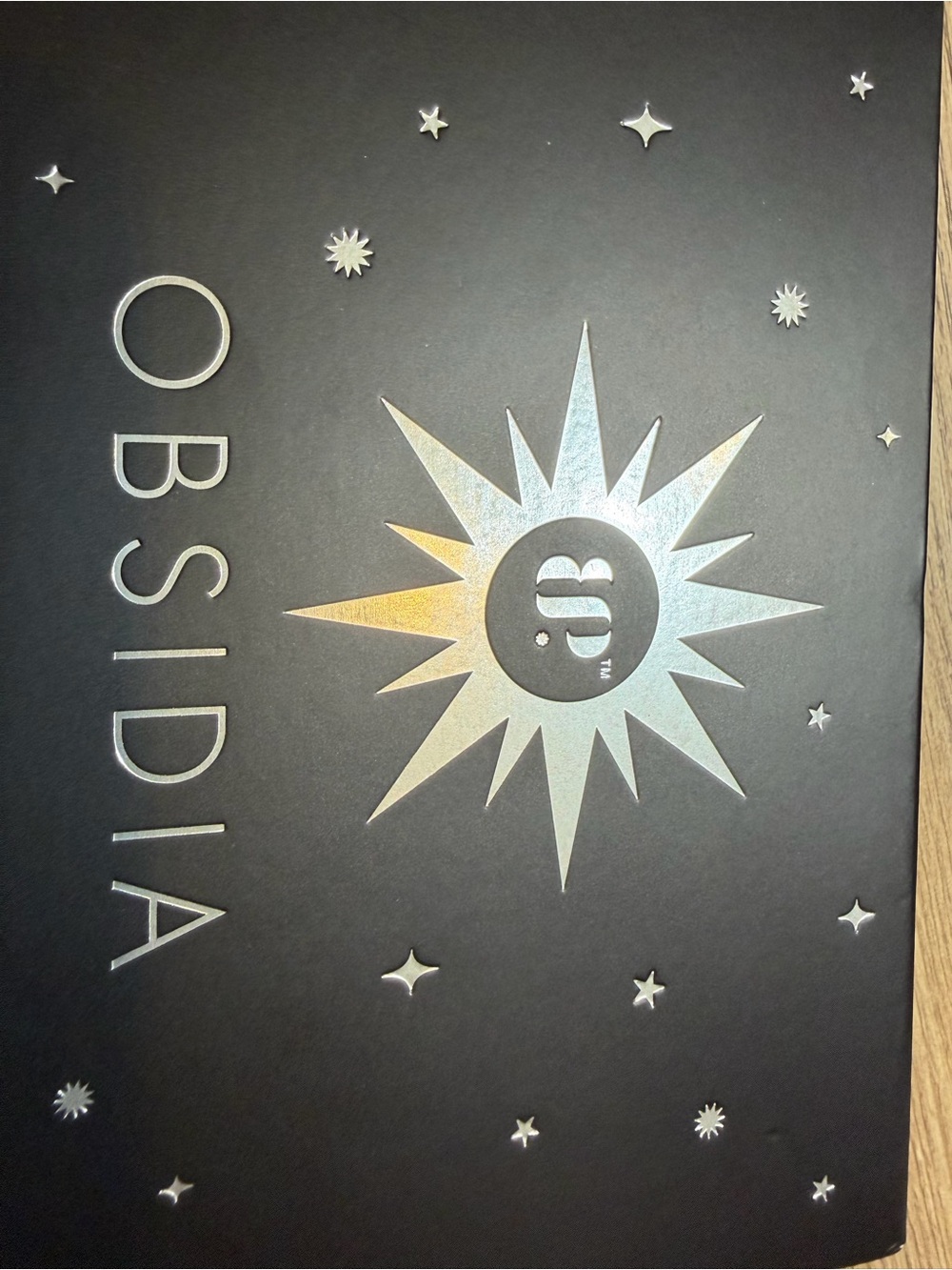 Obsidia Women's Jewelry Planner - Holographic Black Cover